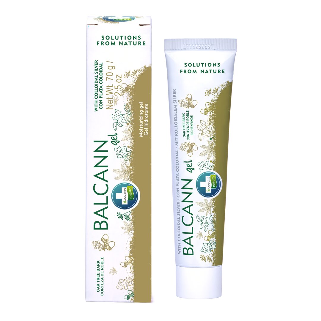 Gel hidratante de corteza de roble